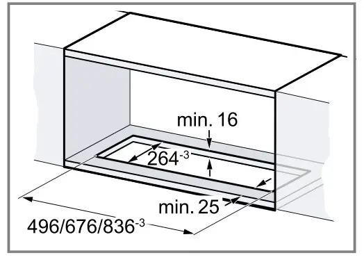 BOSCH DHL785BAU Extractor Hood - Preparing the units