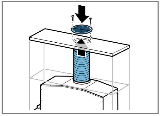BOSCH DHL785BAU Extractor Hood - circulated