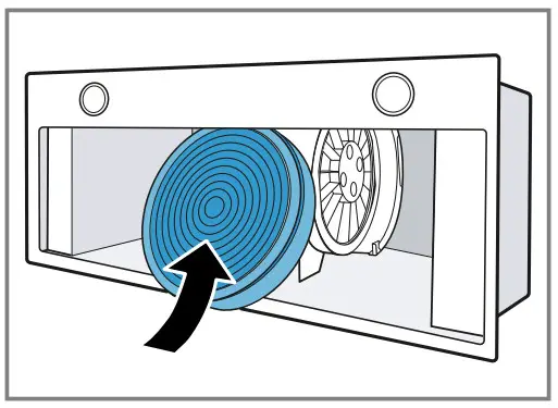 BOSCH DHL785BAU Extractor Hood - odour filter 4