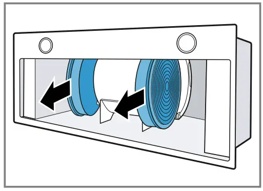 BOSCH DHL785BAU Extractor Hood - odour filter