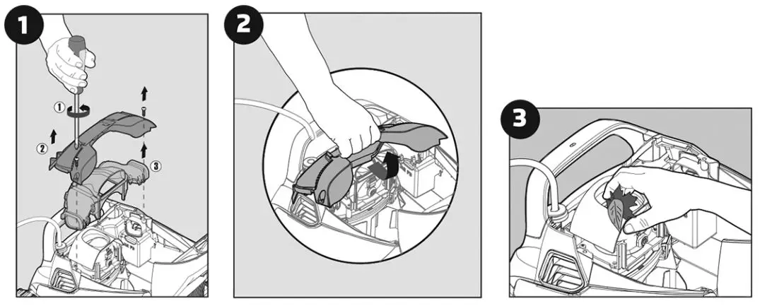 maytronics ACTIVE 20 Dolphin Power Supply User Guide - Cleaning the impeller