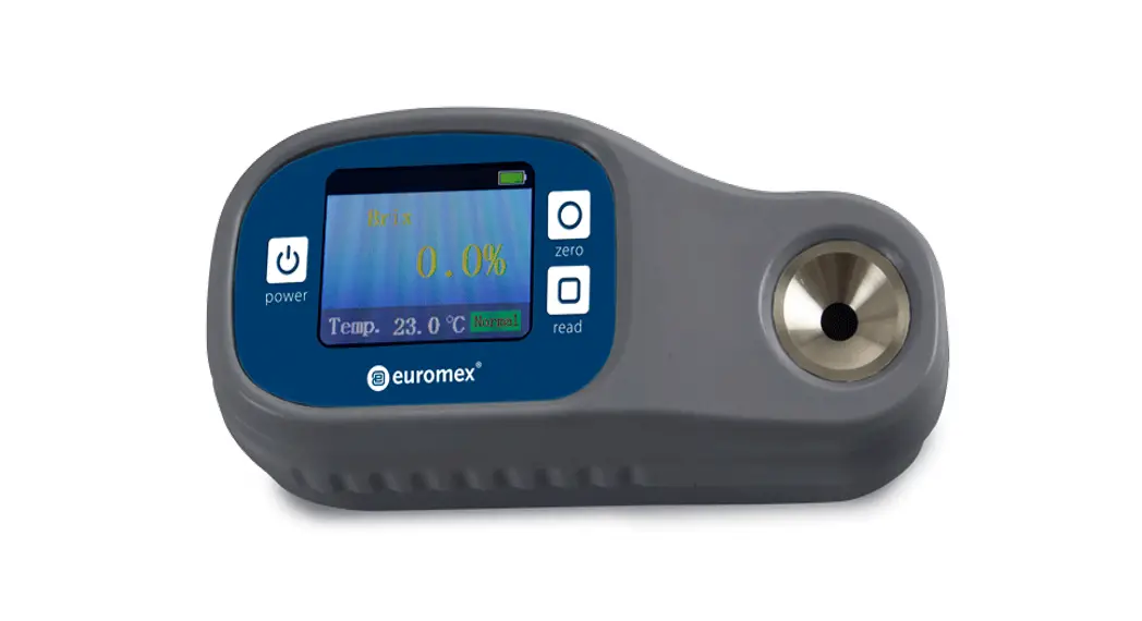 Euromex Digital Refractomete User Manual Euromex Digital Refractomete User Manual