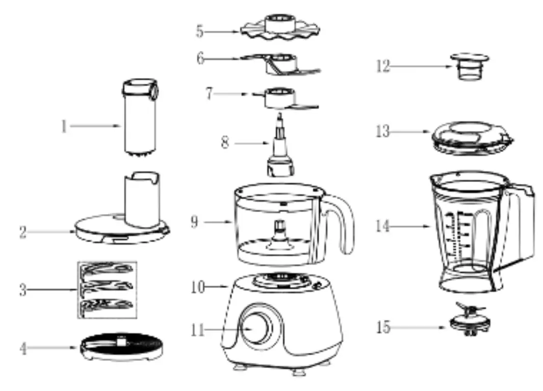 SafeCourt-FP100-Food-Processor-FIG-1
