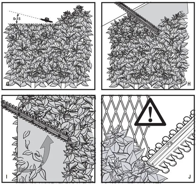 BLACK DECKER BEHT201 45cm 420W Hedge Trimmer -fig2
