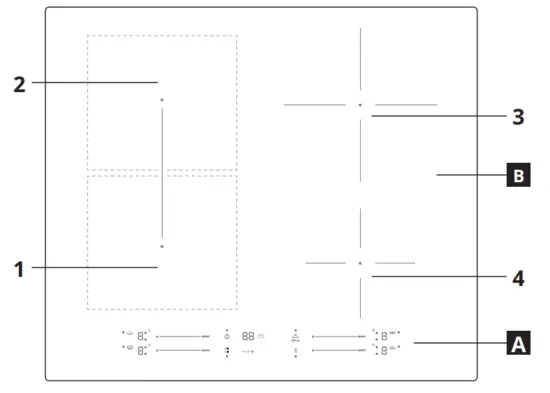 IKEA Smaklig 59 cm Induction Hub