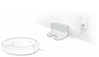 ECOVACS Smart Robotic Vacuum Bottom ug edges e