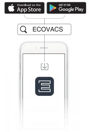 ECOVACS Smart Robotic Vacuum he ECOVACS App