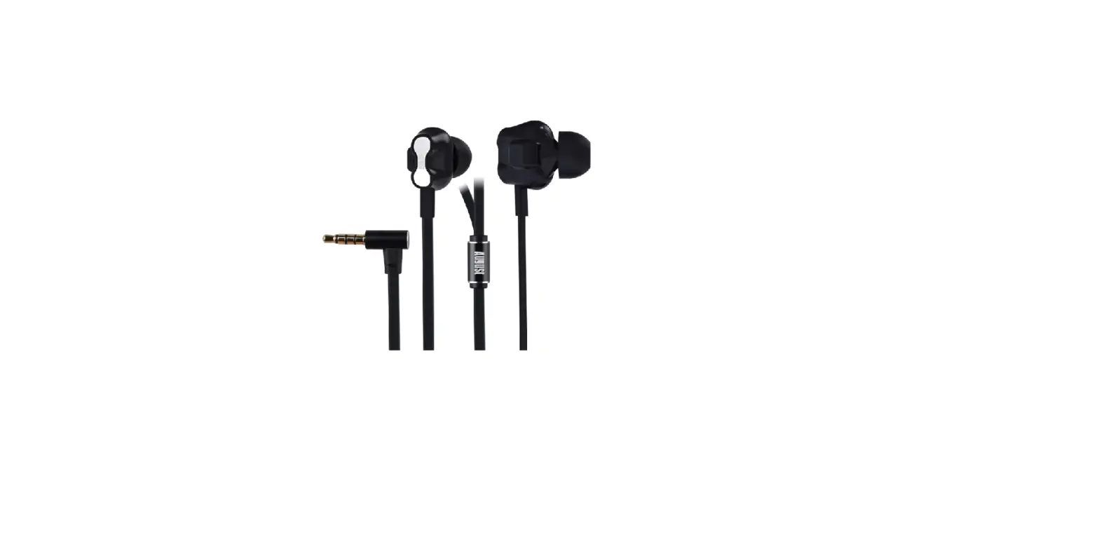 August Dual Driver Earphones With Remote Control User Manual