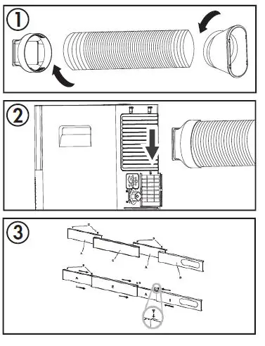 Danby-DPA050E2WDB-6-PORTABLE-AIR-CONDITIONER-fig2