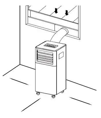 Danby-DPA050E2WDB-6-PORTABLE-AIR-CONDITIONER-fig7