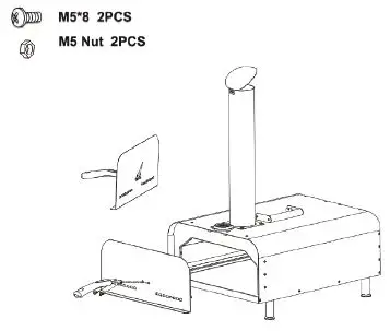 KLARSTEIN 10034709 Diavolo Pizza Pellet Oven-FIG5