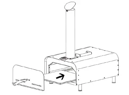 KLARSTEIN 10034709 Diavolo Pizza Pellet Oven-FIG7