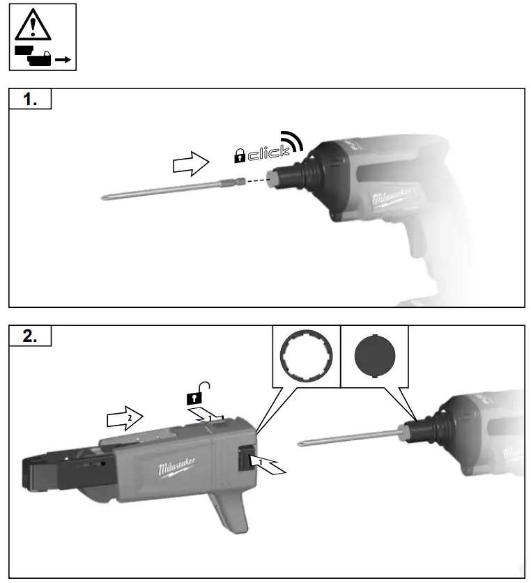 milwaukee CA 55 M18 Fuel Collated Screw Gun - 3