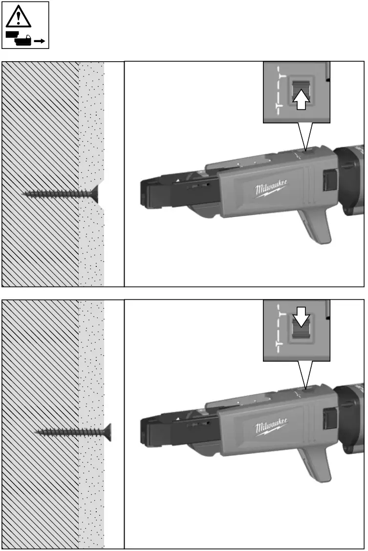 milwaukee CA 55 M18 Fuel Collated Screw Gun - 6