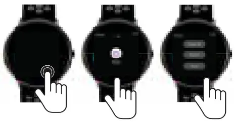 iTOUCH SPORT 3 Smartwatch Fitness Tracker Body Temperature - HOW TO TURN ON OFF