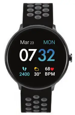 iTOUCH SPORT 3 Smartwatch Fitness Tracker Body Temperature - S