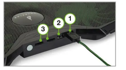 SUREFIRE-48818-Bora Gaming-Laptop-Cooling-Pad-fig-2