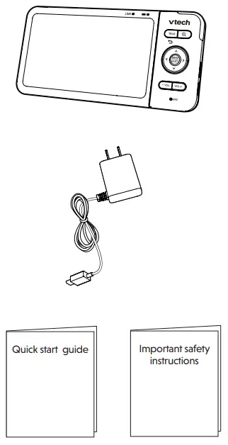 vtech RM5754HD 5 Inch Smart Video Monitor - FIG 2