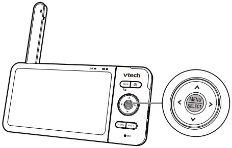 vtech RM5754HD 5 Inch Smart Video Monitor - FIG 56