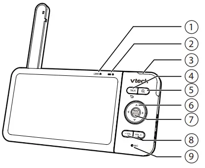 vtech RM5754HD 5 Inch Smart Video Monitor - FIG 9