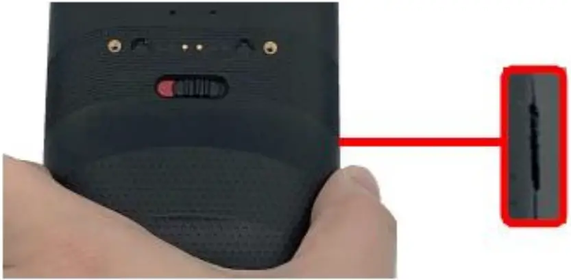 Remove Battery Cover to Install Battery