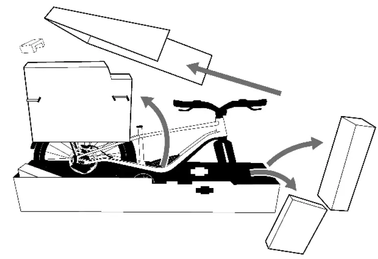PRODUCTSerial 1 RUSHCTY Speed Pearl Midnight Black Large Electric Bike 24