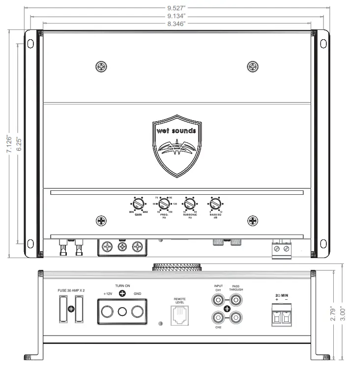 wet sounds HTX 1 HTX Series High Performance Marine Audio - fig 12