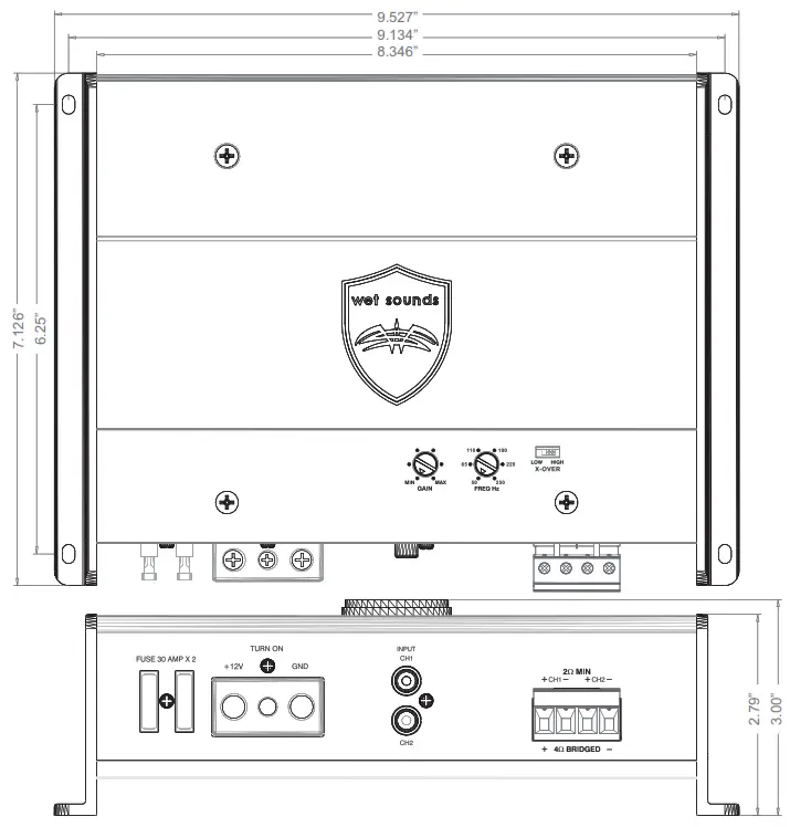 wet sounds HTX 1 HTX Series High Performance Marine Audio - fig13