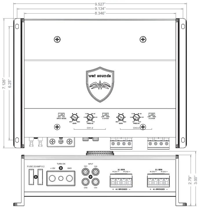 wet sounds HTX 1 HTX Series High Performance Marine Audio - fig14