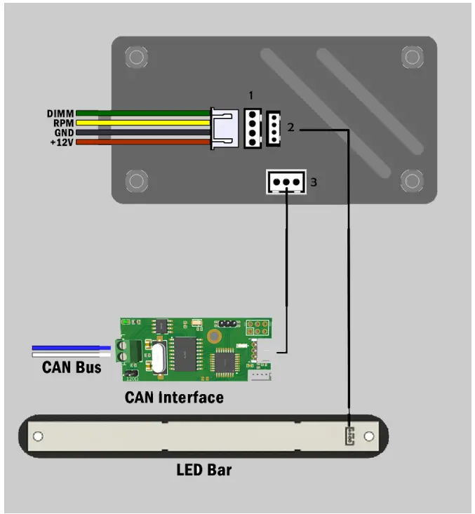 PowerTune Digital CANSHIFT 1.2 Control Module - fig 3