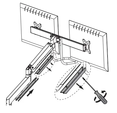 Neomounts NM-D775DXBLACK Monitor Desk Mount 14