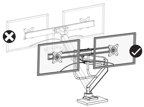 Neomounts NM-D775DXBLACK Monitor Desk Mount 16