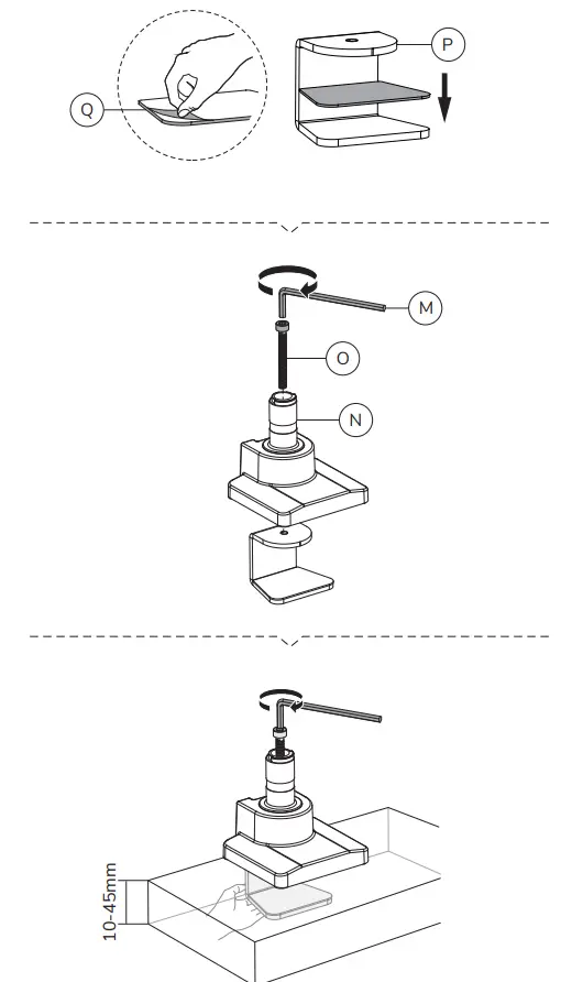 Neomounts NM-D775DXBLACK Monitor Desk Mount 4