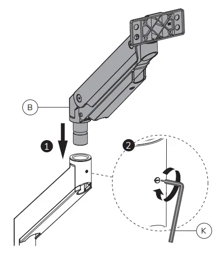 Neomounts NM-D775DXBLACK Monitor Desk Mount 7