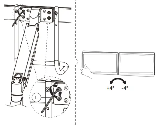 Neomounts NM-D775DXBLACK Monitor Desk Mount 9