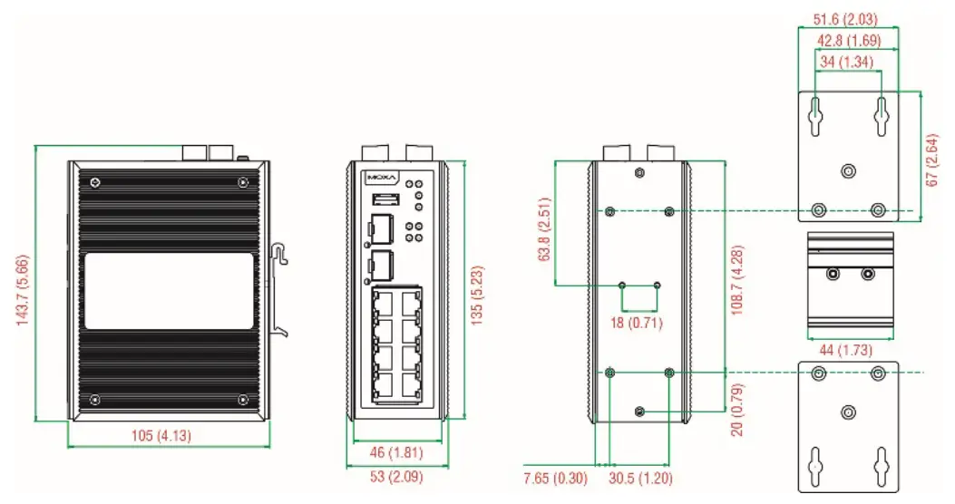 MOXA EDR-810 Industrial Secure Router - fig4