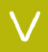 v icon
