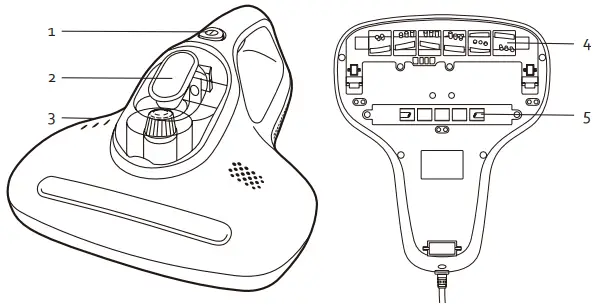 DOMO DO223S Hand Vacuum Cleaner-fig2