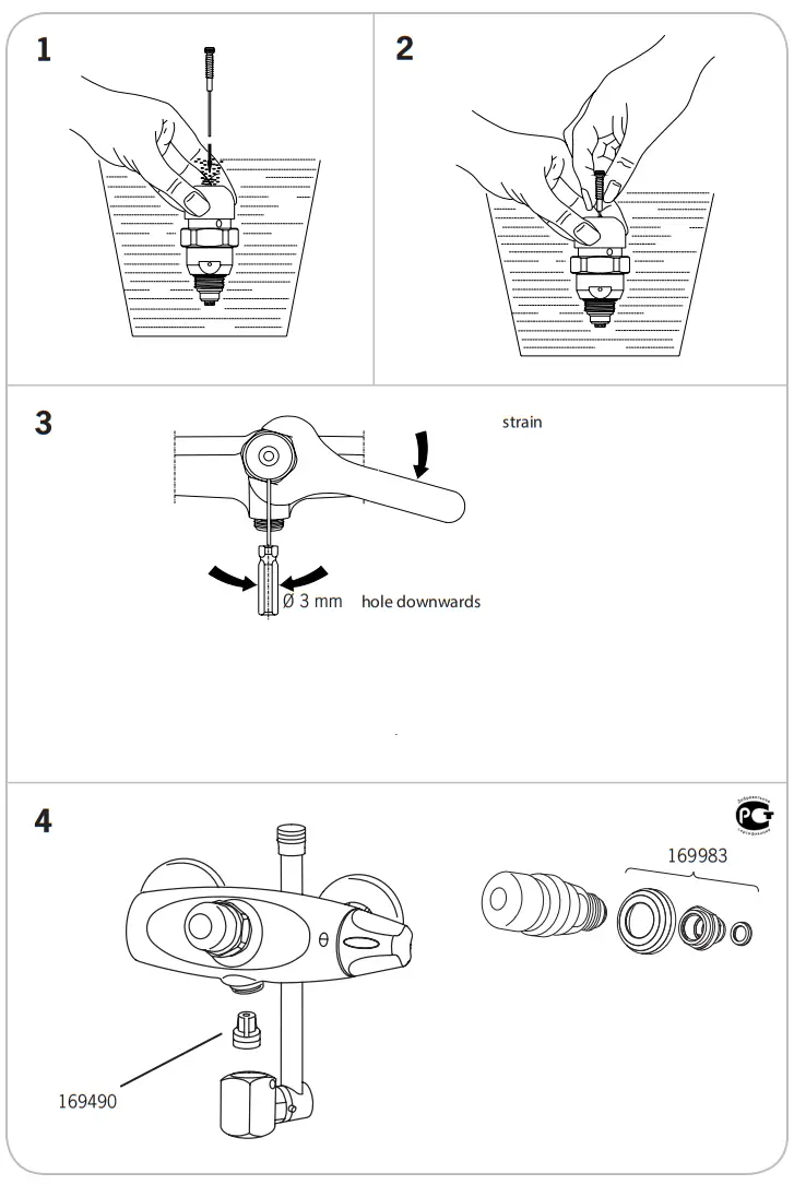 oras 945453 Push Button Valve - fig