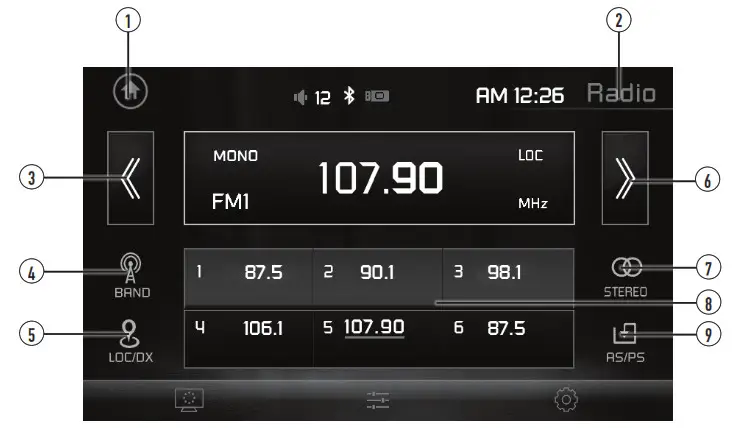 Dual XVM296BT Multimedia Receiver with Bluetooth Featuring - AM FM Tuner Operation