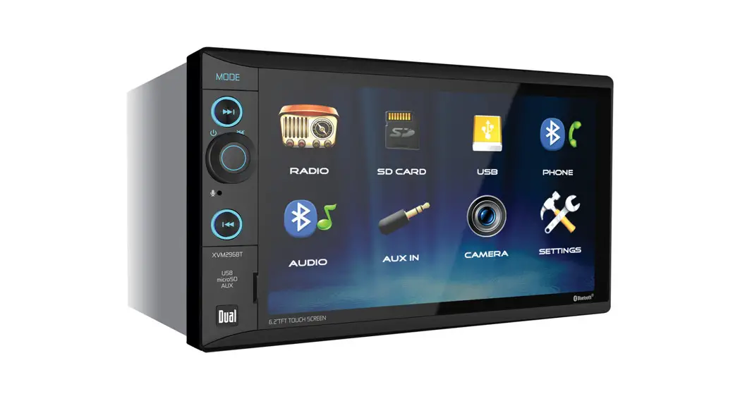 Dual Xvm296bt Multimedia Receiver With Bluetooth Featuring A 6.2 Dual Xvm296bt Multimedia Receiver With Bluetooth Featuring A 6.2