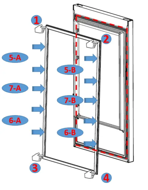 SOGEDIS BGN32FRI4 Frionor Refrigerator fig 3