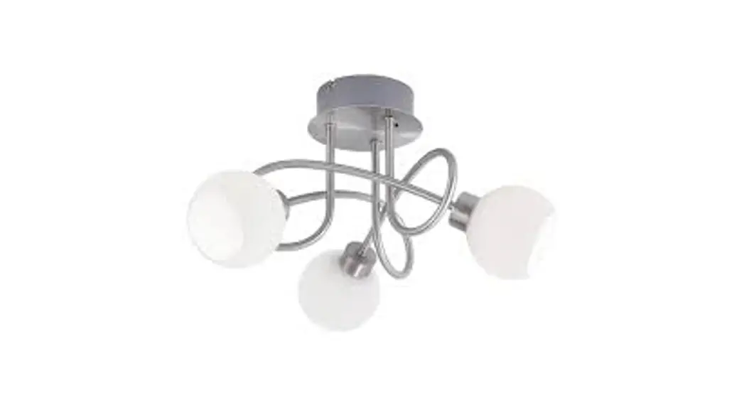 Paul Neuhaus 12043-55 Steel-colored Led Ceiling Light Instruction Manual