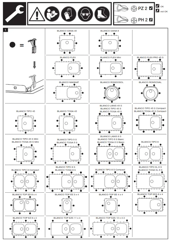 BLANCO Tipo 8 Built-In Sink - 3