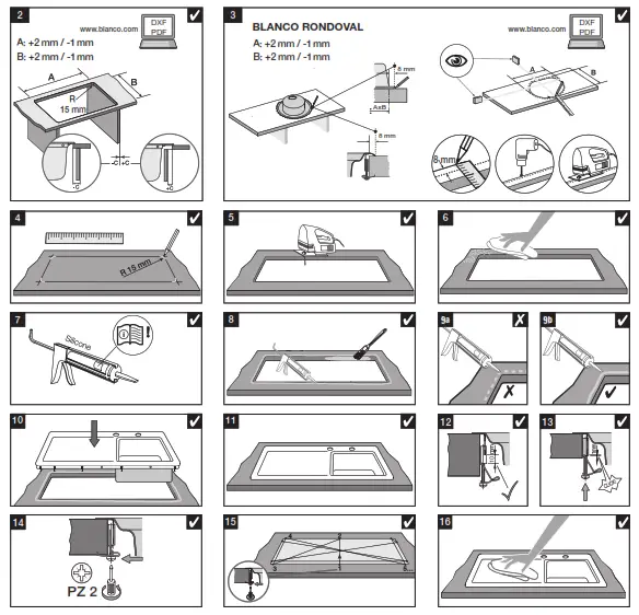 BLANCO Tipo 8 Built-In Sink - 4