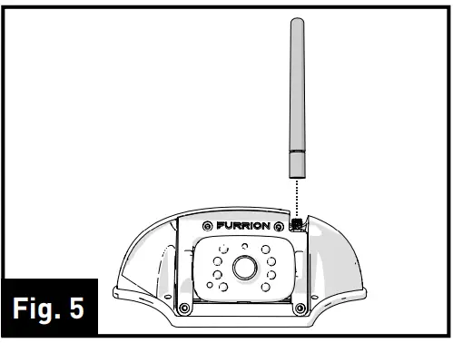 Furrion Vision S Sharkfin Rear or Doorway Security Camera-18