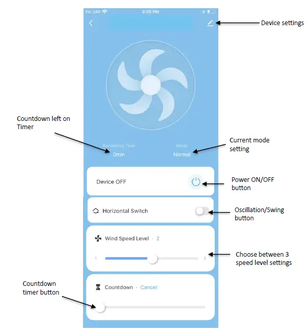 Goldair GPWF120 35cm Electronic Wall Fan with WiFi-18