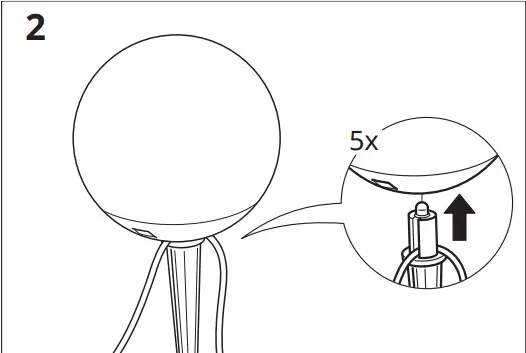 IKEA SOLVINDEN LED Solar Powered - 4