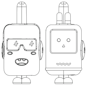Radios XJ16 Children's Walkie Talkie