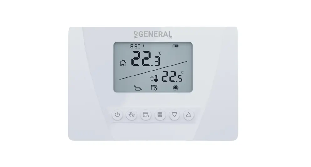 General Life Aruna 300s Wired Room Thermostat User Guide